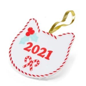 Merry Makings 2021 Cat Ornament with Picture Slot